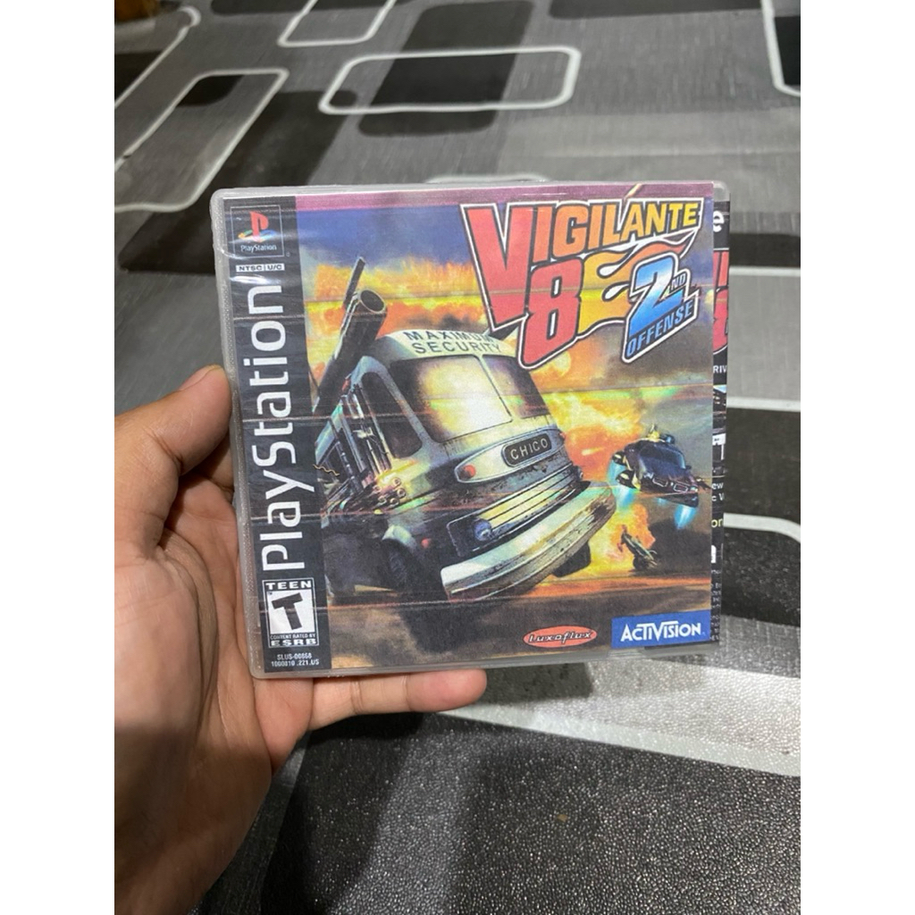 Kaset Playstation 1 / Ps1 Vigilante 8 2nd Offense