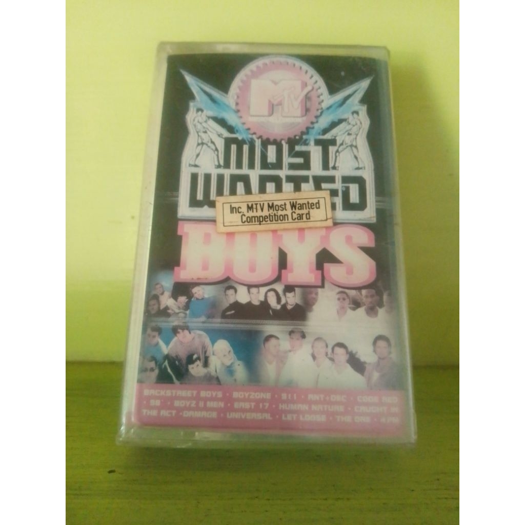 kaset MTV Most Wanted Boys (segel)