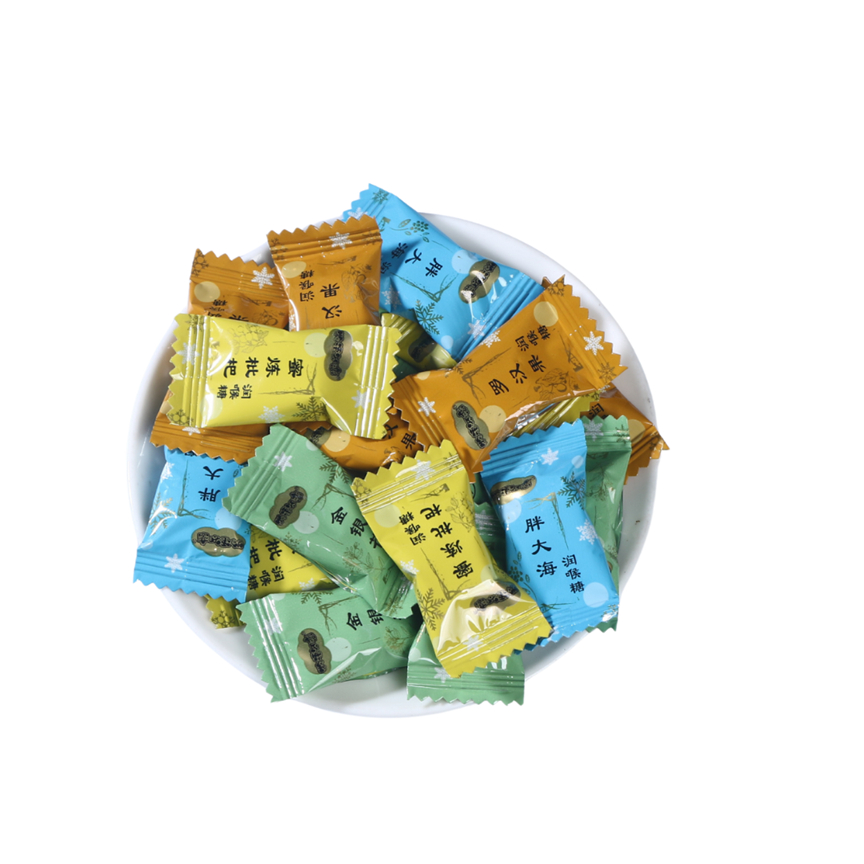 Permen Herbal Pereda Sakit Tenggorokan 4 Rasa Luo Han Guo Honeysuckle Pat Hai Hai Madu Niose Antler 