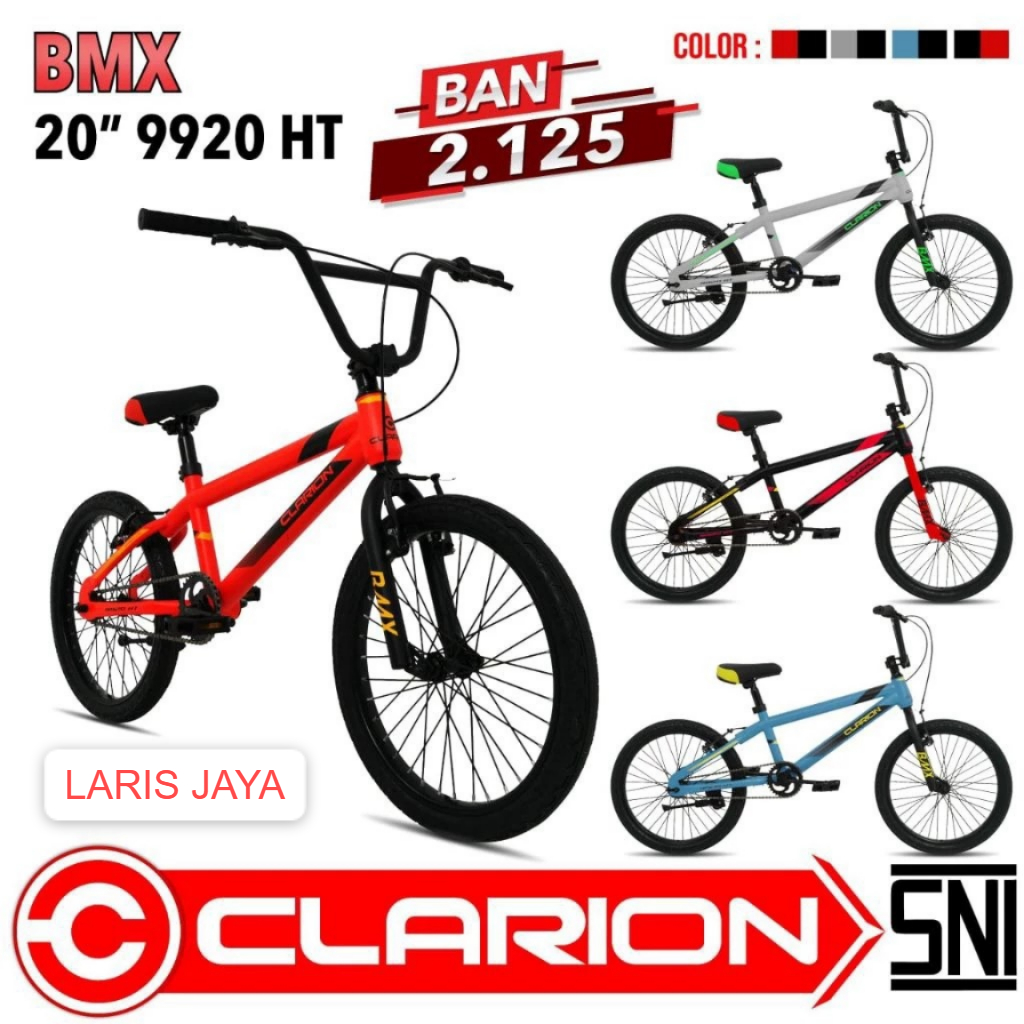 SEPEDA ANAK LAKI LAKI BMX 20 INCH CLARION 9920 HT TERBARU