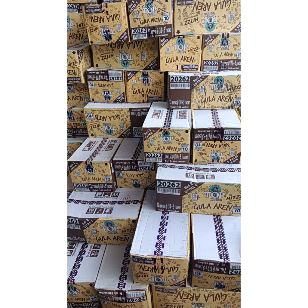 TOP KOPI GULA AREN 1 DUS/KARTON