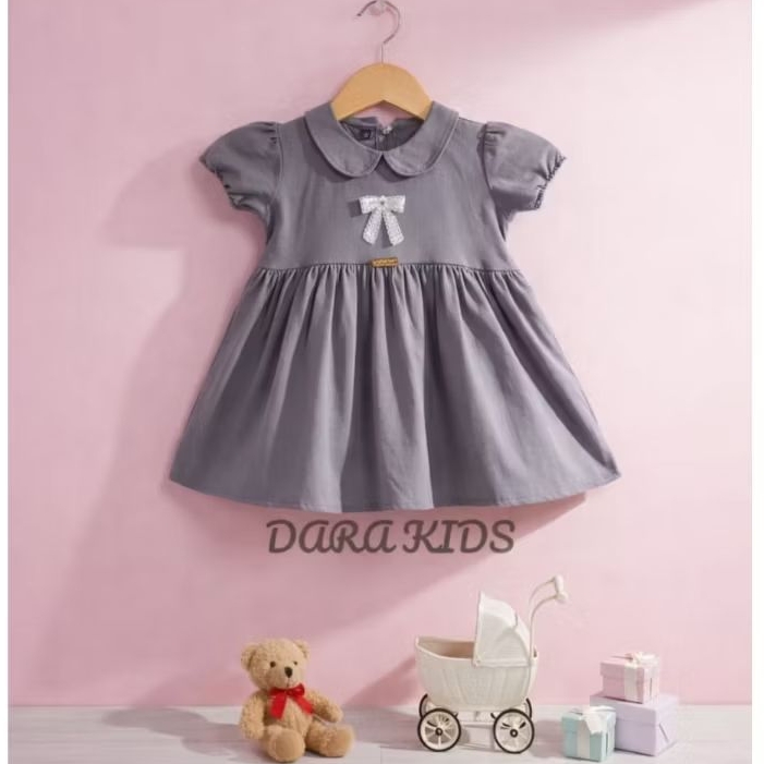 Dress Anak Perempuan Manis Simpel 0-3 Thn / DARA KIDS