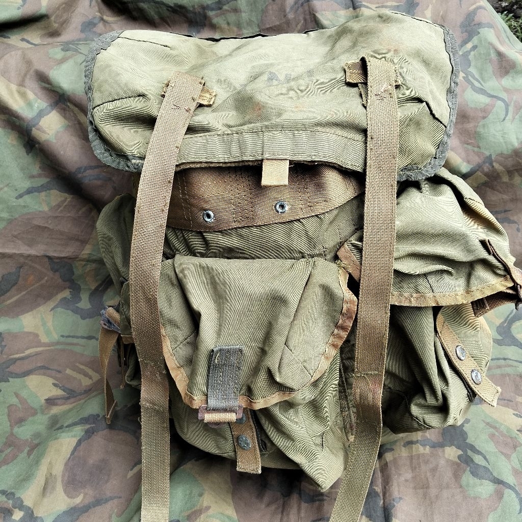 tas tentara amerika jadul us army rucksack ransel us army field pack eks seroja timtim tas perang vi