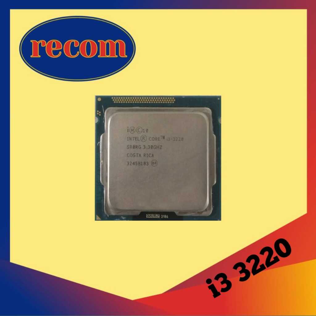 processor intel core i3 3220 tray 1155