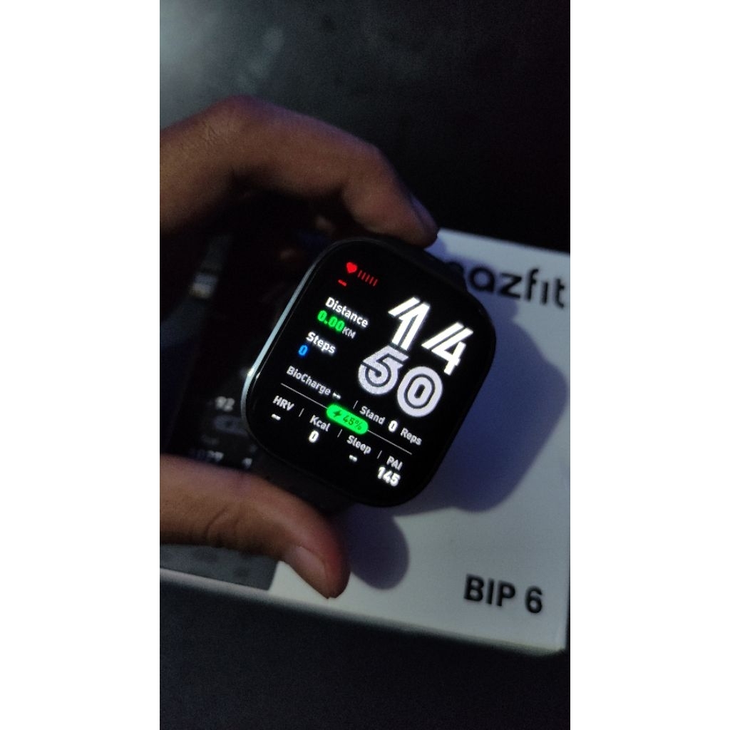 amazfit bip 6 second