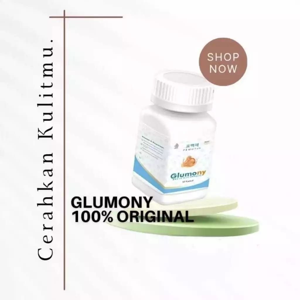 GLUMONY PEMUTIH BADAN KOREA | GLUMONYWHITENING GLUTATHIONE DIJAMIN AMPUH