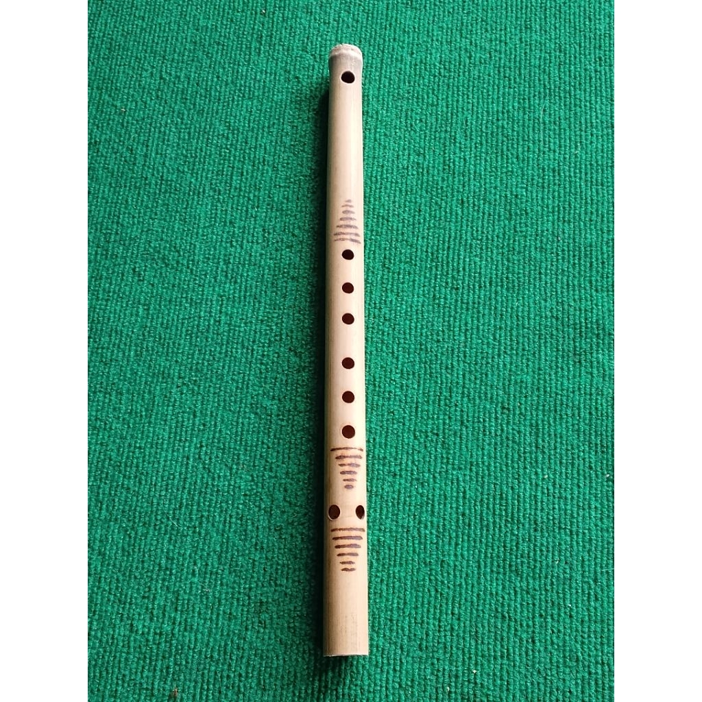 seruling, suling bambu tipe suling Batak Toba corak tradisional