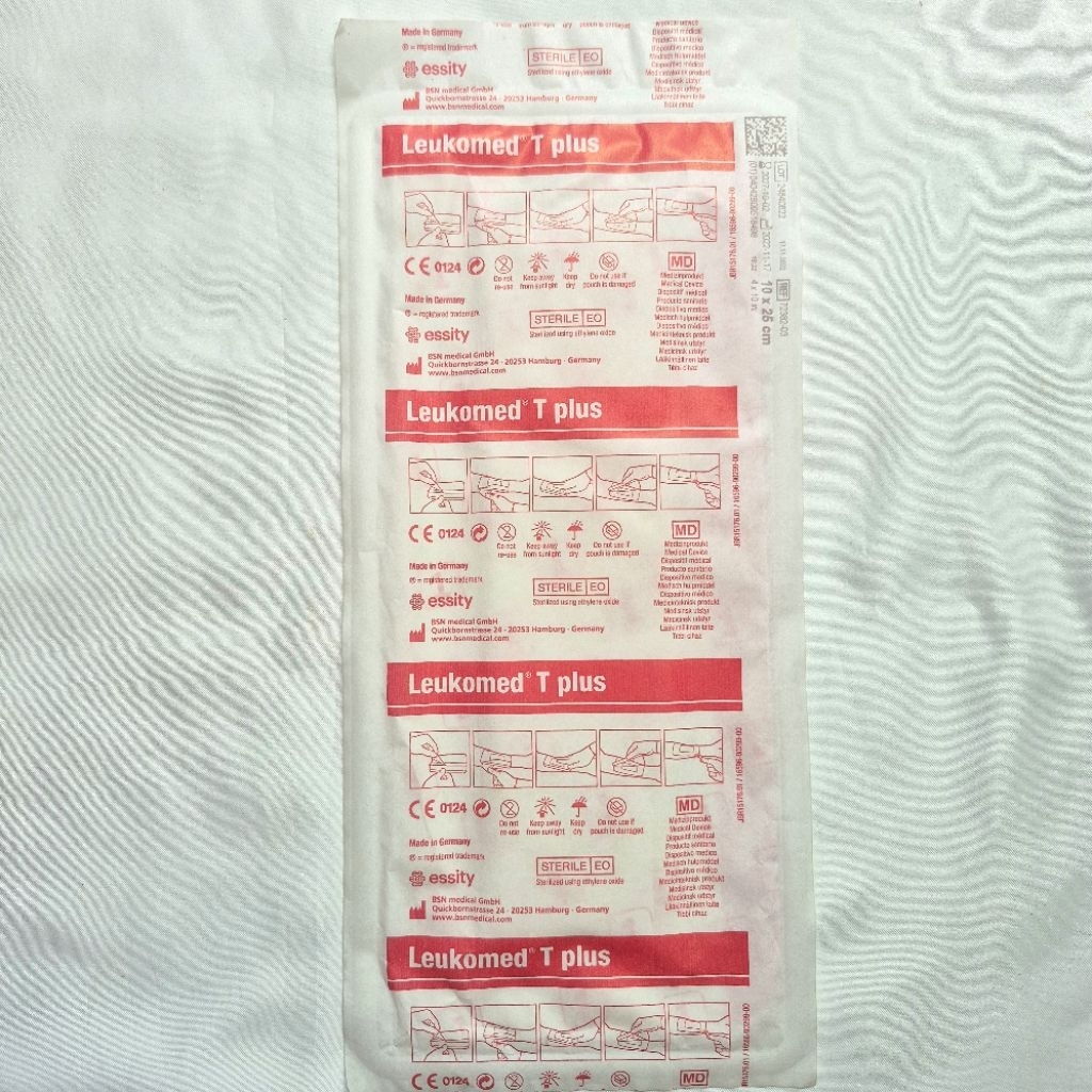 Leukomed T Plus ORIGINAL 10cm x 25cm Leukomed T Plus 10 x 25cm BSN