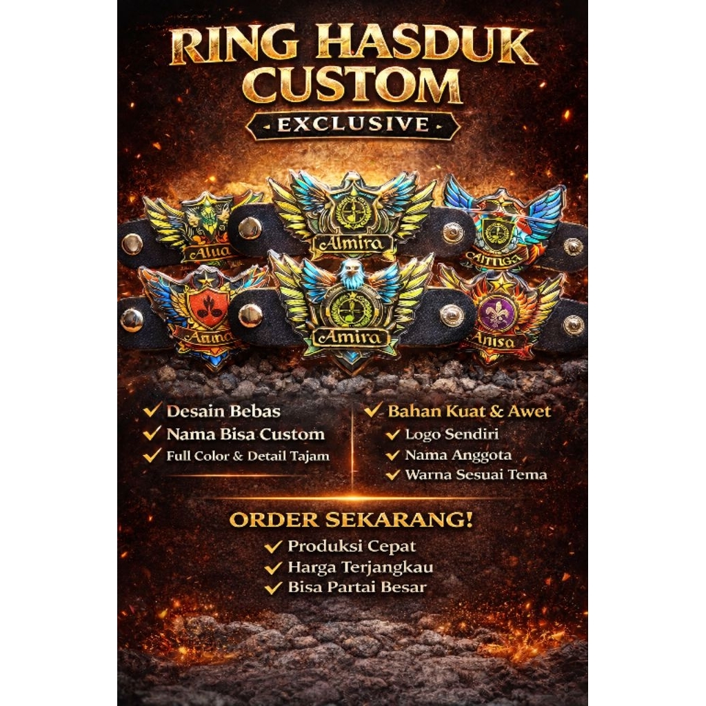 ring hasduk custom