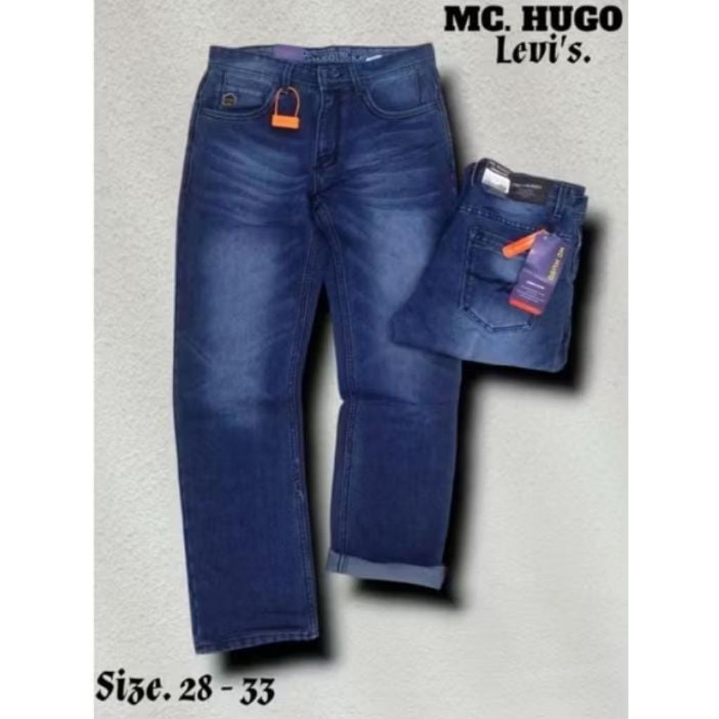 Celana Jeans Panjang mc hugo jeans denim panjang regulerfit