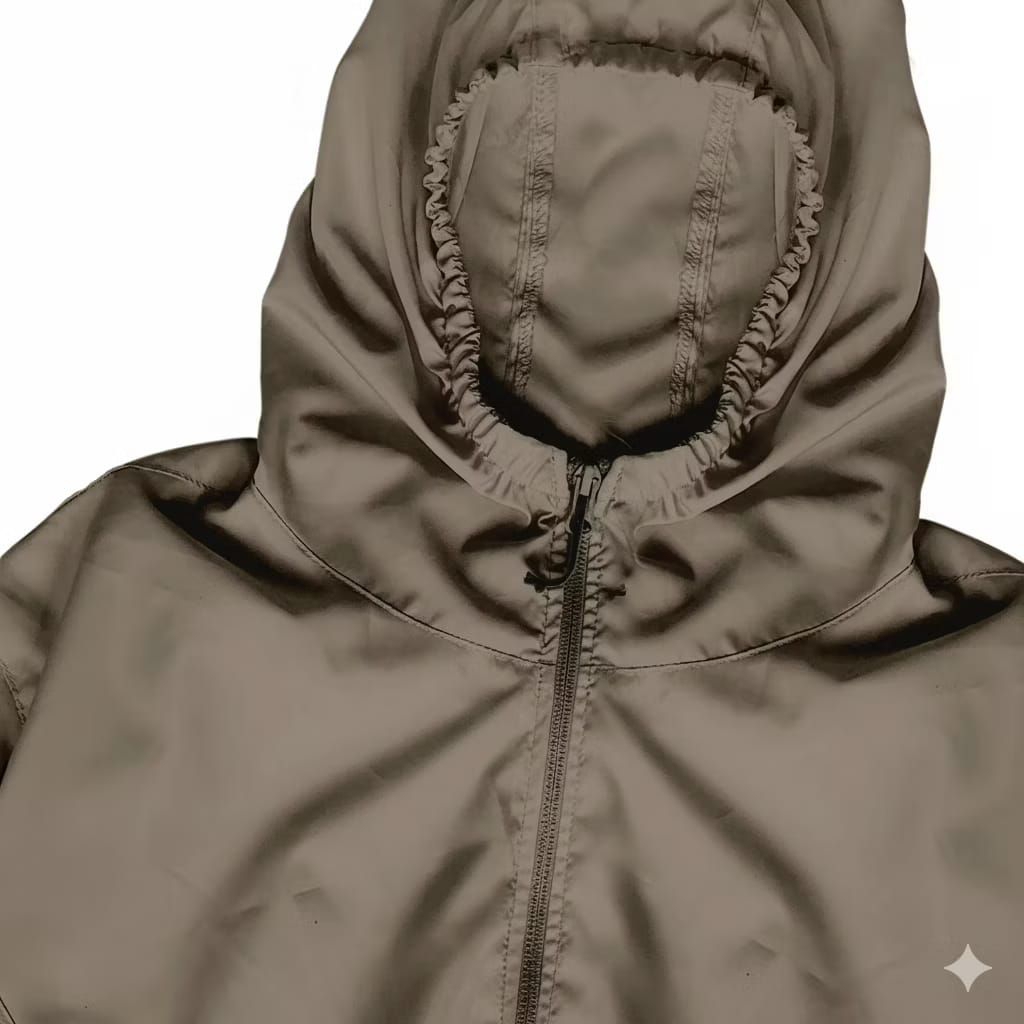 GROLYGRAB - Jacket Parasut Pria Waterpoof Hoodie Jumbo Outdoor Keren