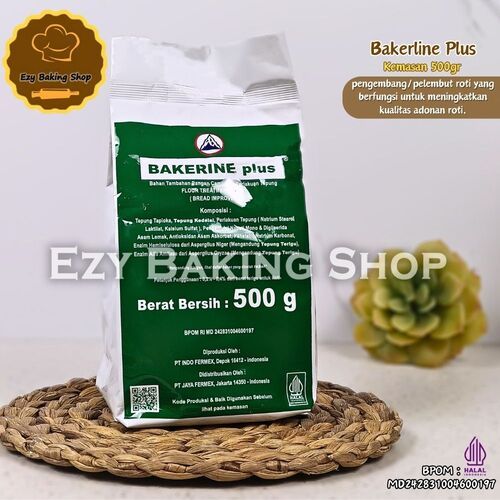 BAKERINE PLUS Bread Improver 500gr - Pelembut Roti Donat