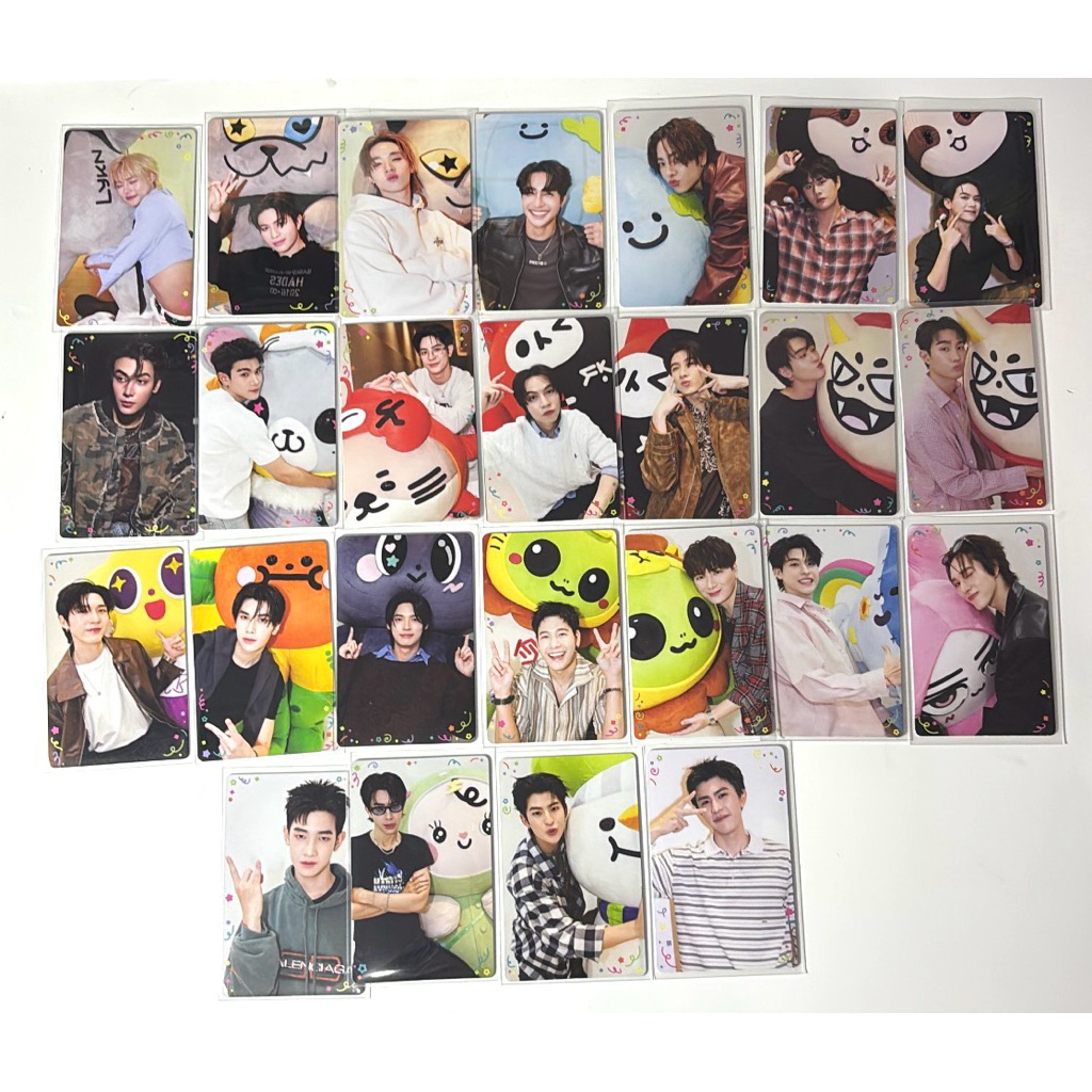 OFFICIAL photocard pc cc bookfair happy fambonds naiin 2026 gmmtv william est pondphuwin aouboom gem