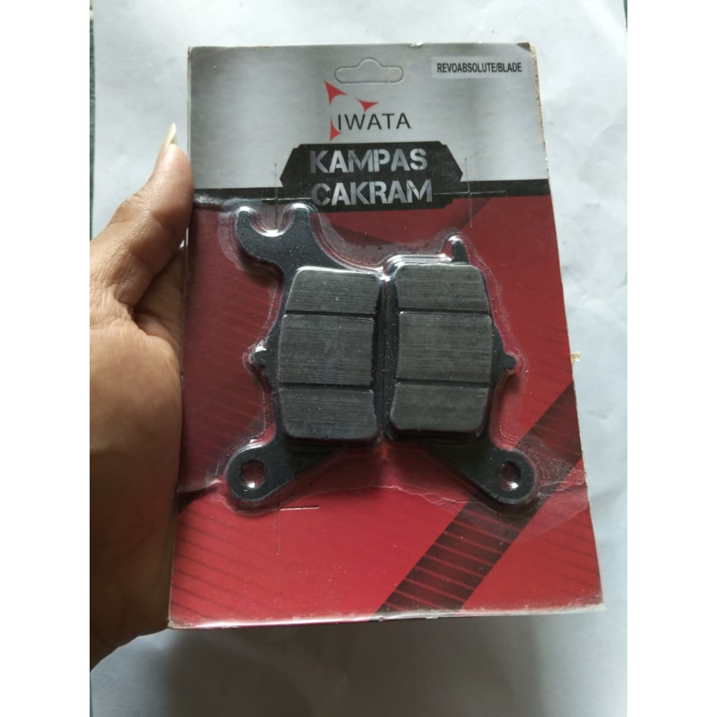 DISPAD KAMPAS REM DEPAN BLADE, REVO, SUPRA, INJEKSI IWATA silvi vicky