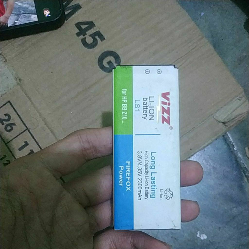 BATERAI BEKAS BLACKBERRY Z10 LS1 DP