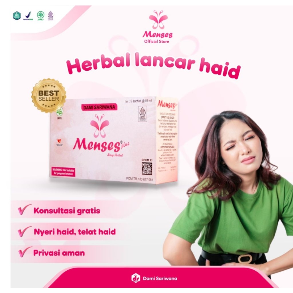 menses herbal jamu membantu melancarkan haid