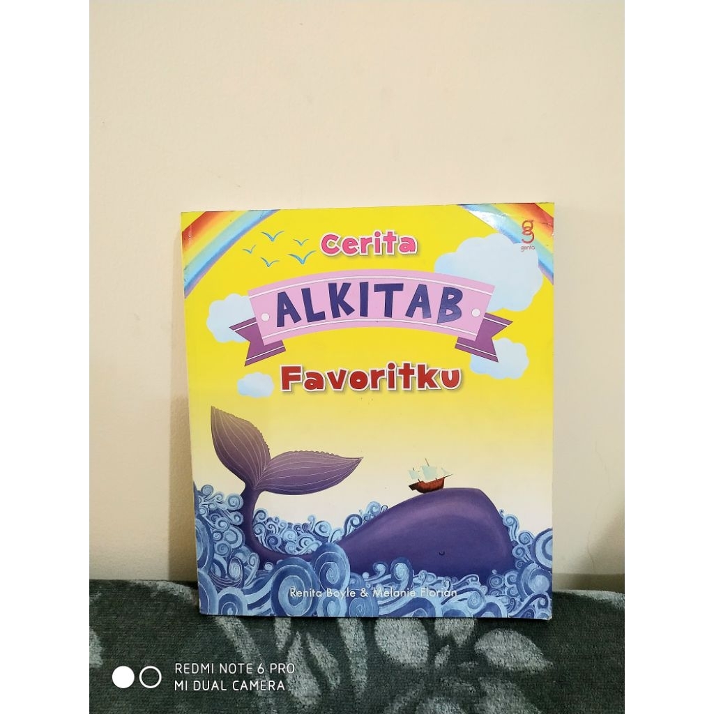 Buku Cerita Anak Kristen "Cerita ALKITAB Favoritku"