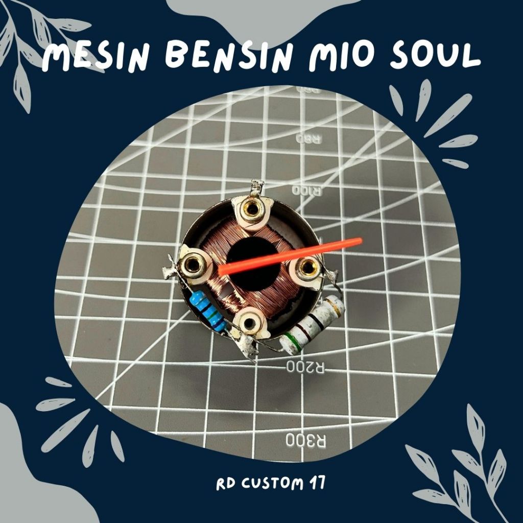 Mesin Amper Bensin Yamaha Mio soul Karbu