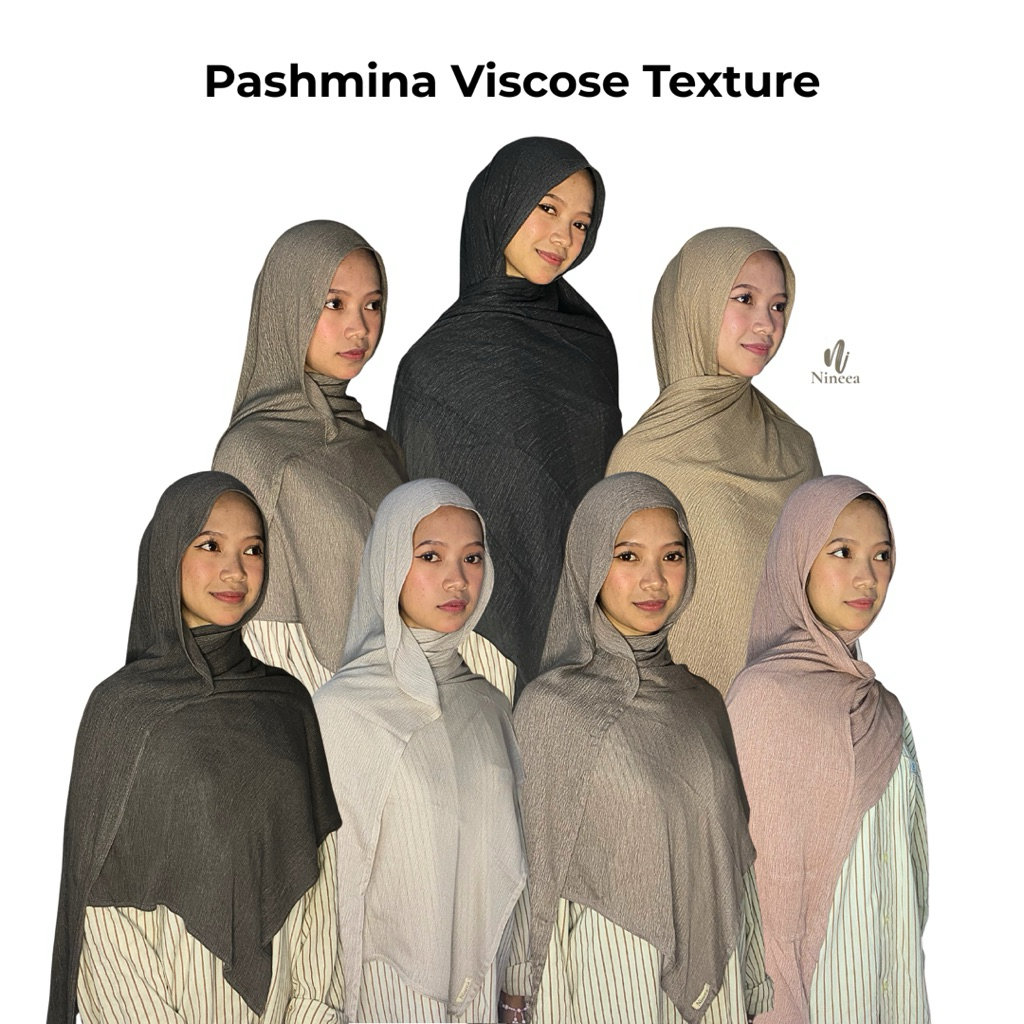 Pashmina Viscose Texture Viscose Highlight Bahan Viscose