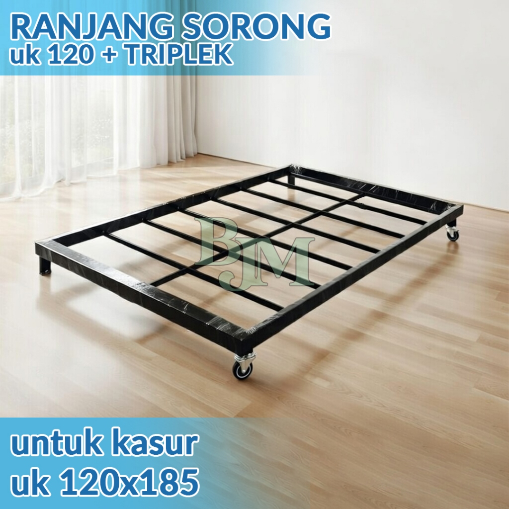 RANJANG SORONG 120 + TRIPLEK RANJANG BESI SORONG