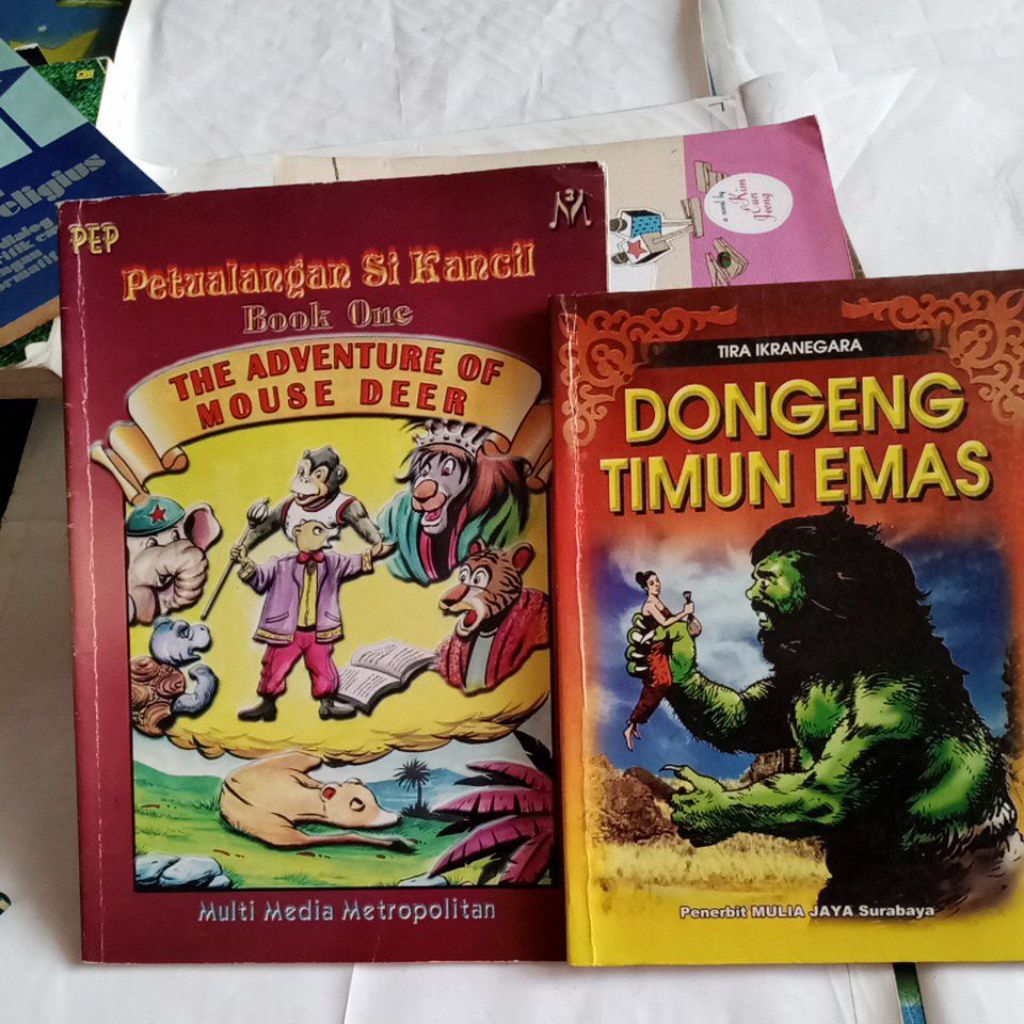 BUKU PETUALANGAN SI KANCIL DAN DOGENG TIMUN EMAS