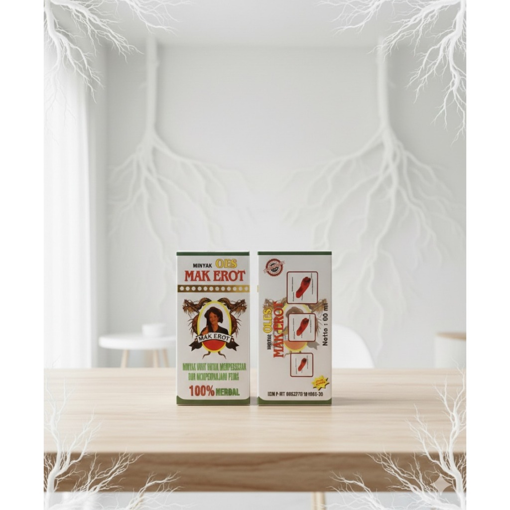 Obat Herbal Mak Erot Original Minyak Urut Mak Erot Ori Pembesar Pennis Permanen