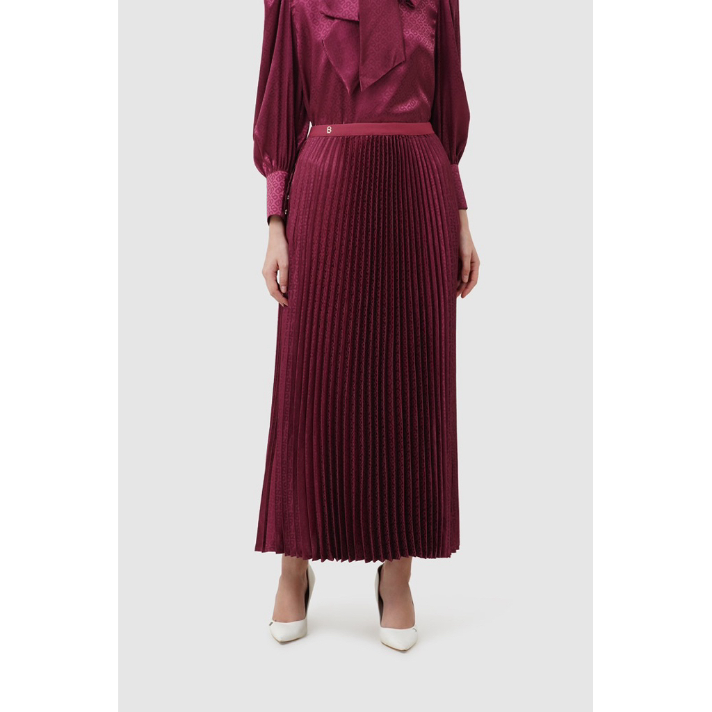 Alana Tapis Skirt Buttonscarves - Raspberry