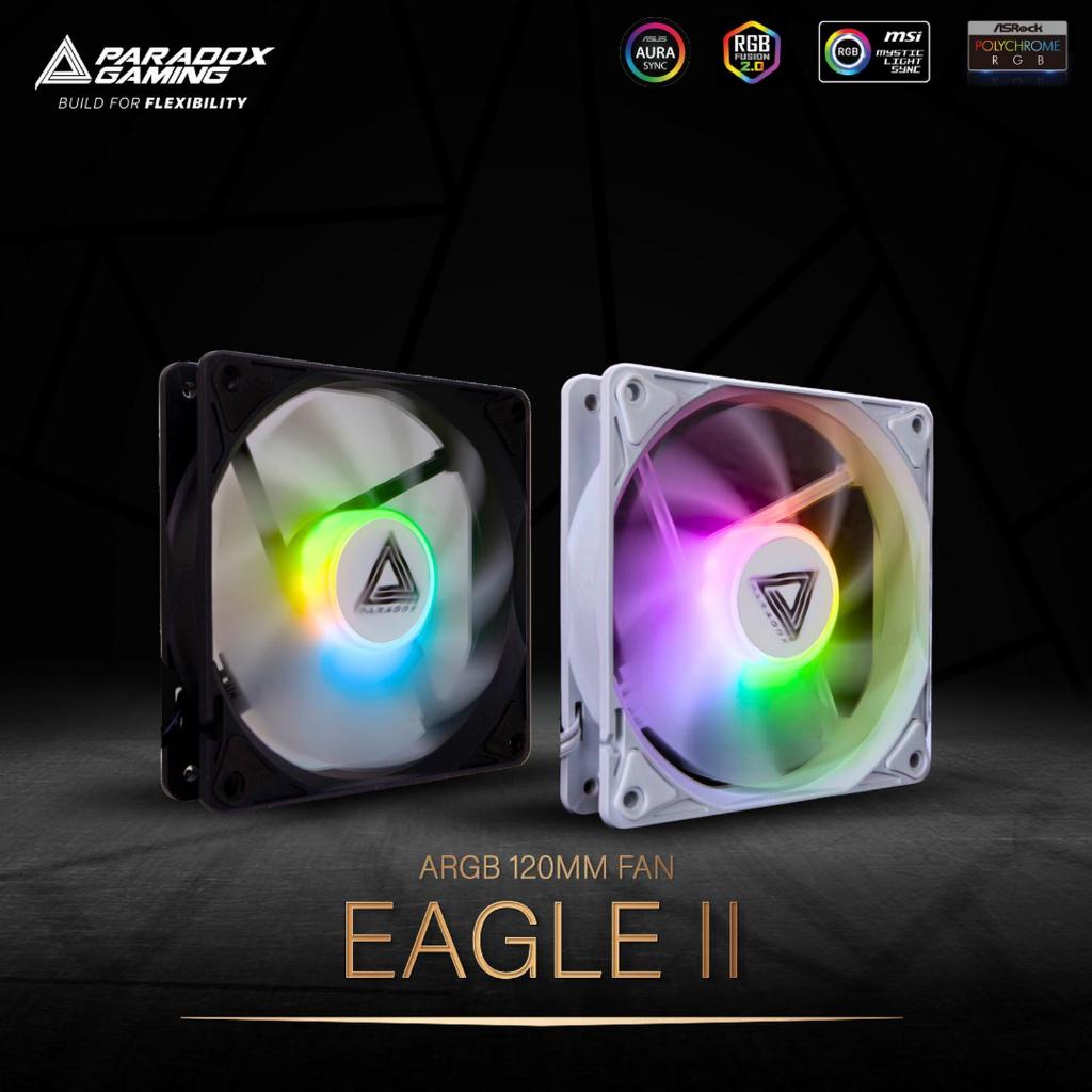 Fan Case Paradox Gaming Hypersonic FAN EAGLE II - 120 ARGB