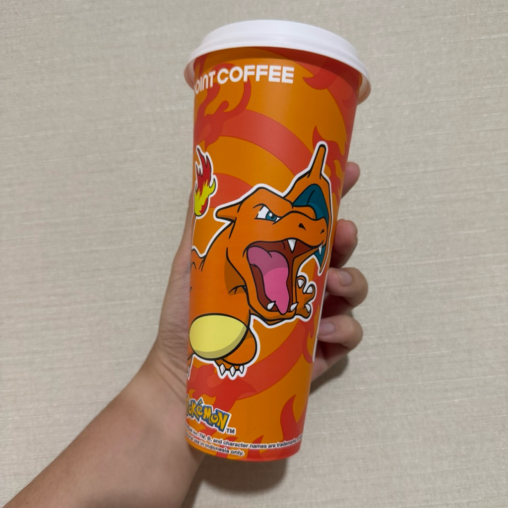 Cup Gelas Pokemon Charizard Promo Indomaret 2026 New Original 100%