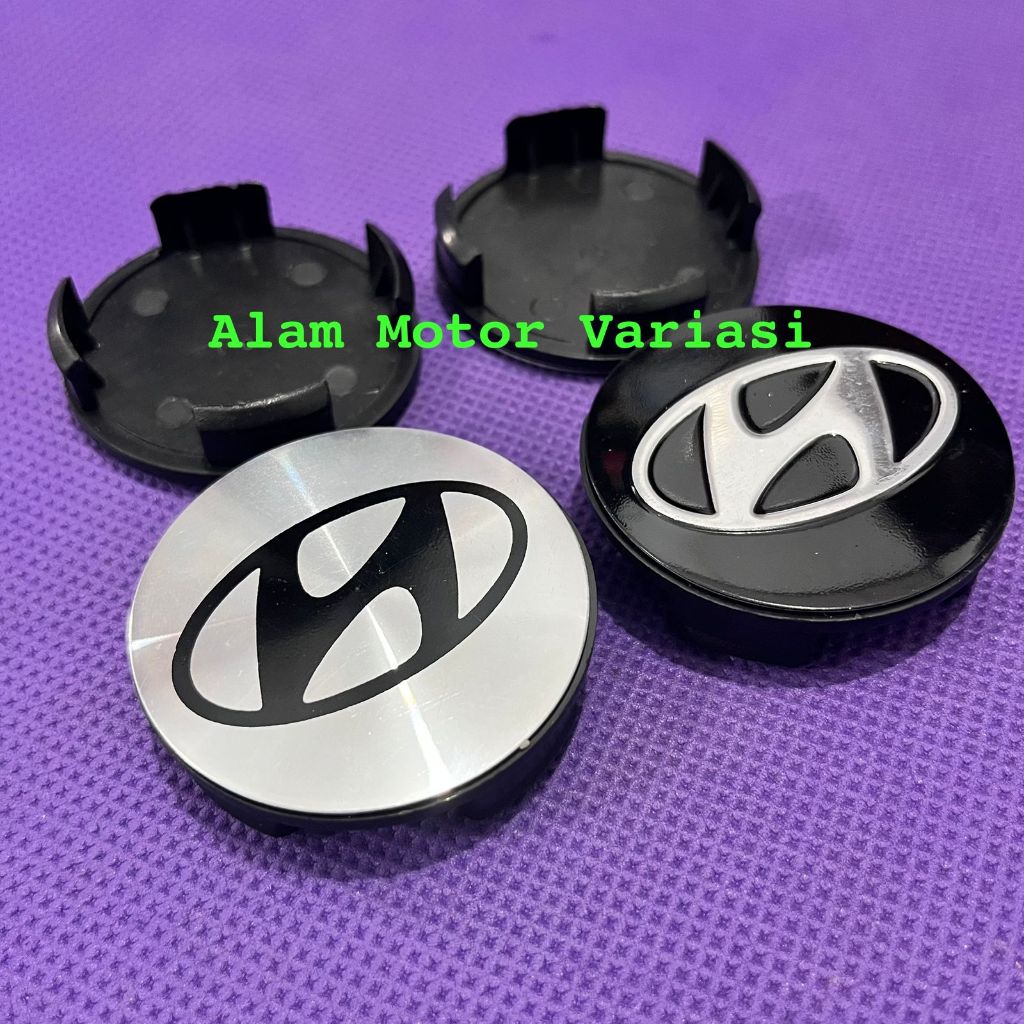 dop roda tutup velg mobil hyundai diameter 6cm