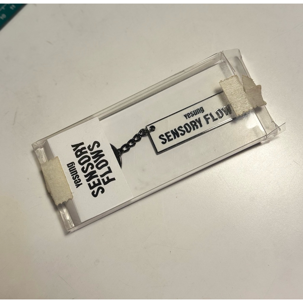 keychain yesung super junior suju sensory flows