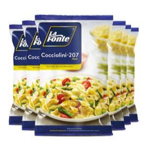 LA FONTE Cocciolini Pasta Instan 500g Bentuk Kerang Tekstur Halus Salad Pasta