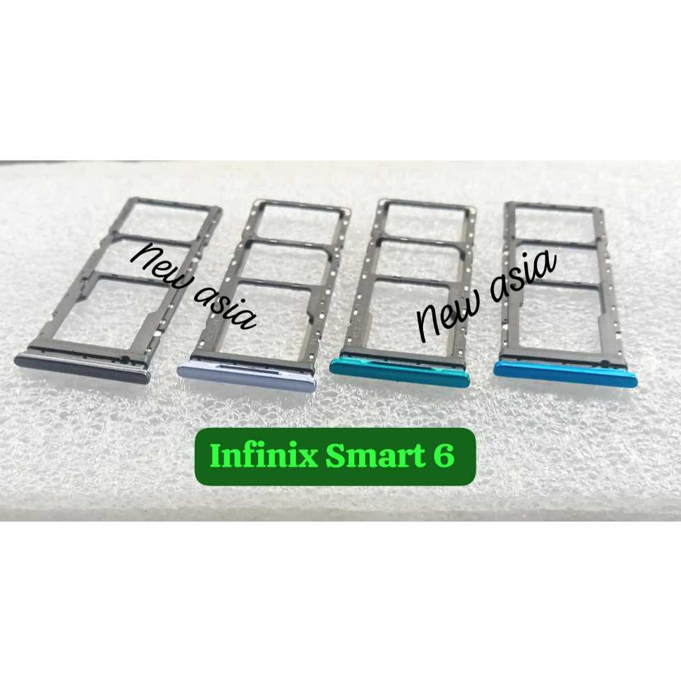 Infinix Smart 6 Sim Card Simtray - Simlock - Sim Tray - Slot Sim - Sim Lock Tempat Kartu Laci