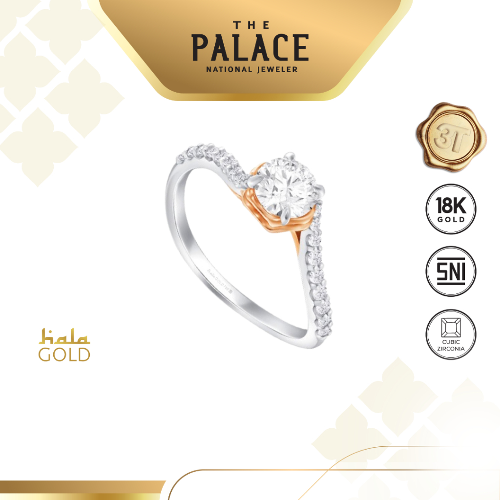 Hala Gold Pesona Maret Ring / Cincin Wanita