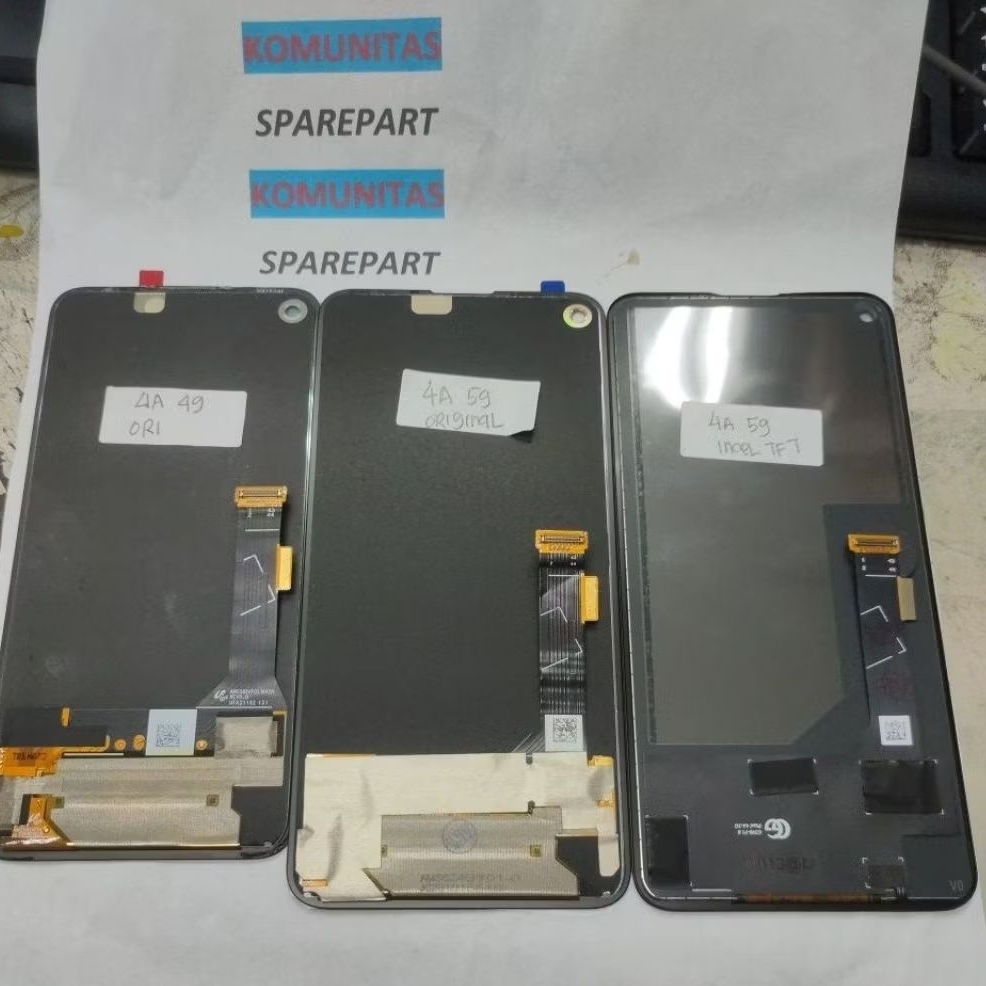 LCD TOUCHCSREEN GUGEL PIXEL 4A 4G / 5G ORIGINAL
