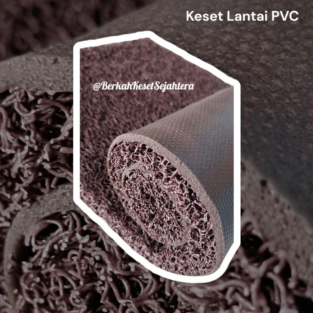 Keset Lantai Tebal 15mm Keset Mie Bihun Bahan PVC