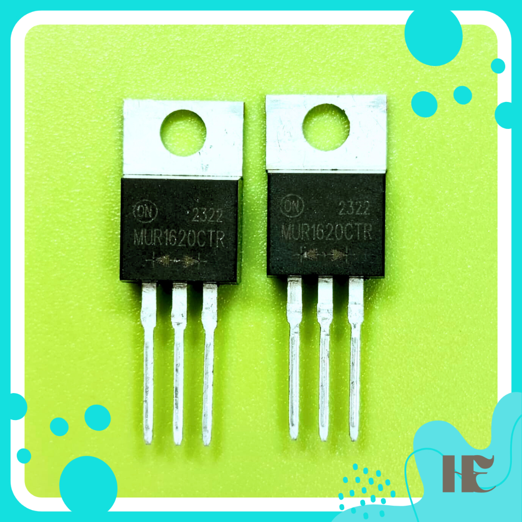 MUR1620CTR MUR 1620CTR Dual Fast Recovery Diode 16A 200V TO-220