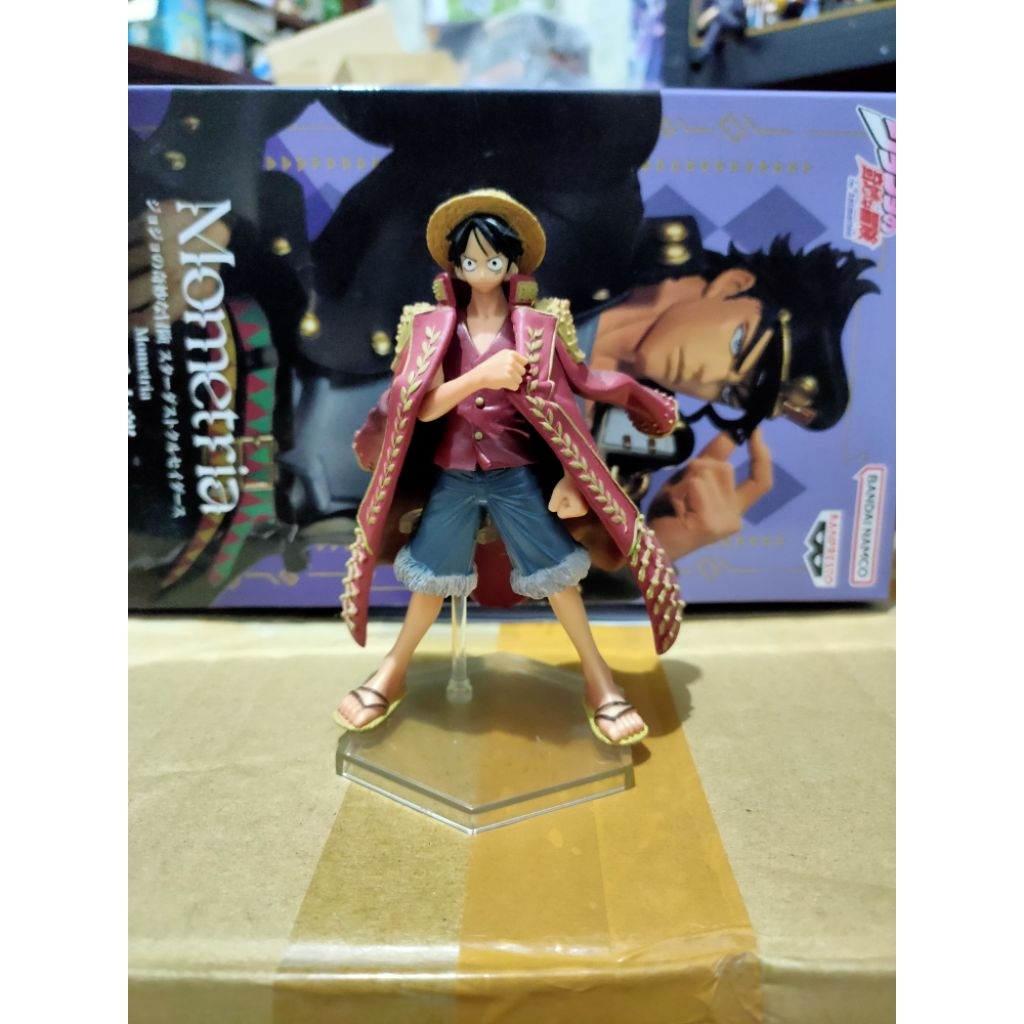 [Loose] Banpresto Figure One Piece Pirates Memories of Merry - Monkey D. Luffy (RARE)