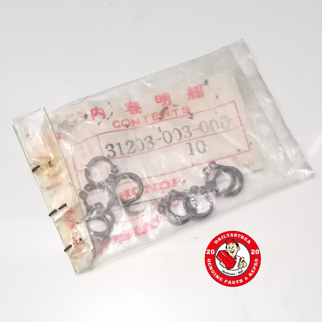 KLIP CLIP KLEM GEAR GIGI DINAMO STARTER STATER HONDA C50 C65 C70 C90 C700 C800 ORIGINAL 31203-003-00