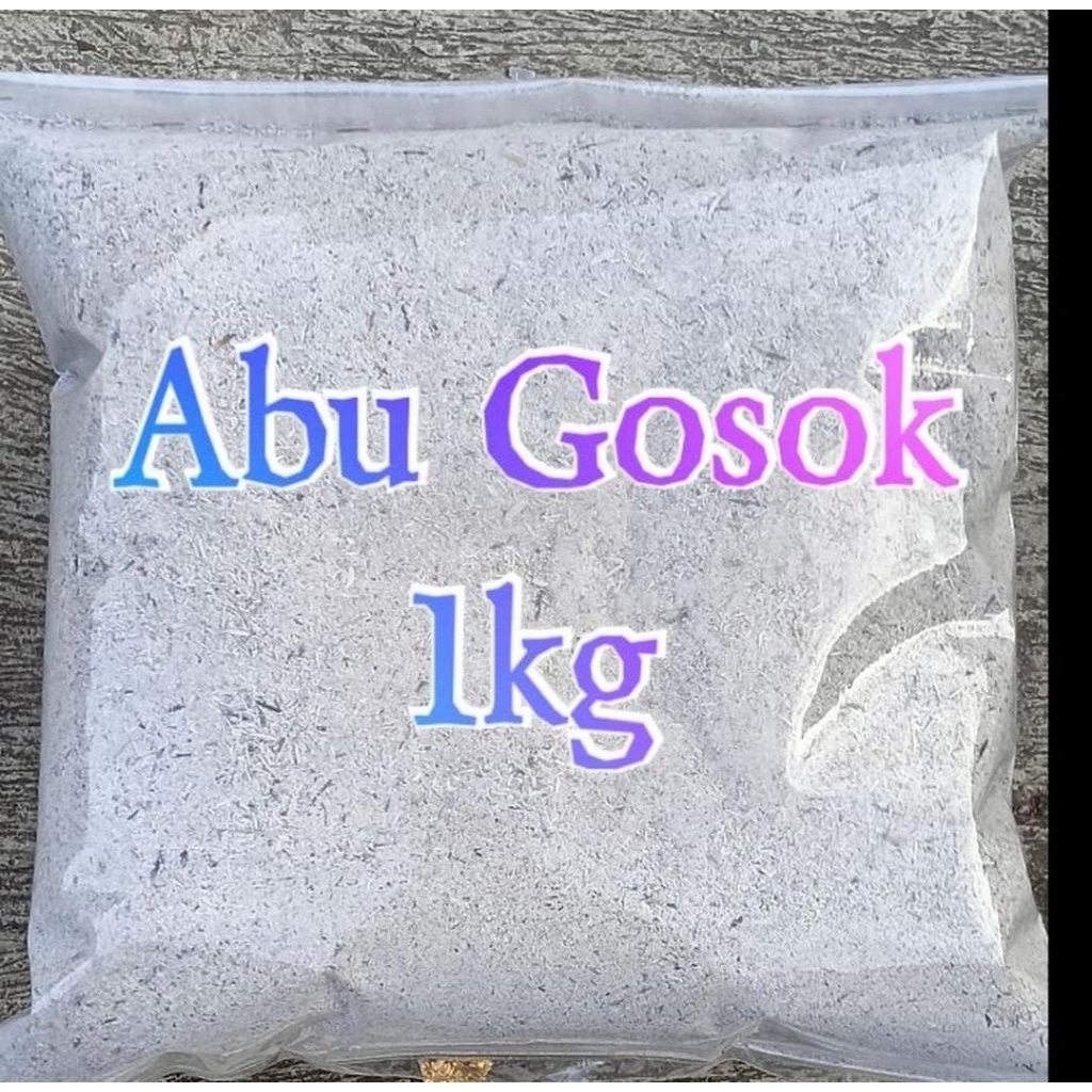 Abu Gosok Kemasan 1 Kg | Abu Gosok Pembuatan Telur Asin | Abu Gosok Pembersih Wadah