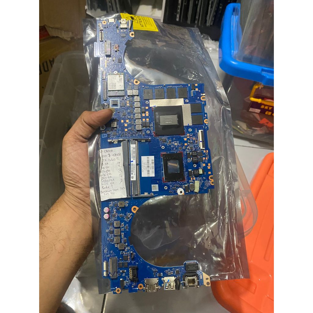 Motherboard Mobo Hp omen 16 ryzen 7-4800h vga gtx 1660ti