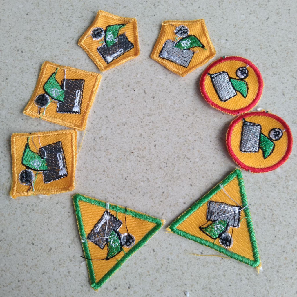 tkk menabung terbaru bet tkk pramuka bordir siaga penegak penggalang bijian