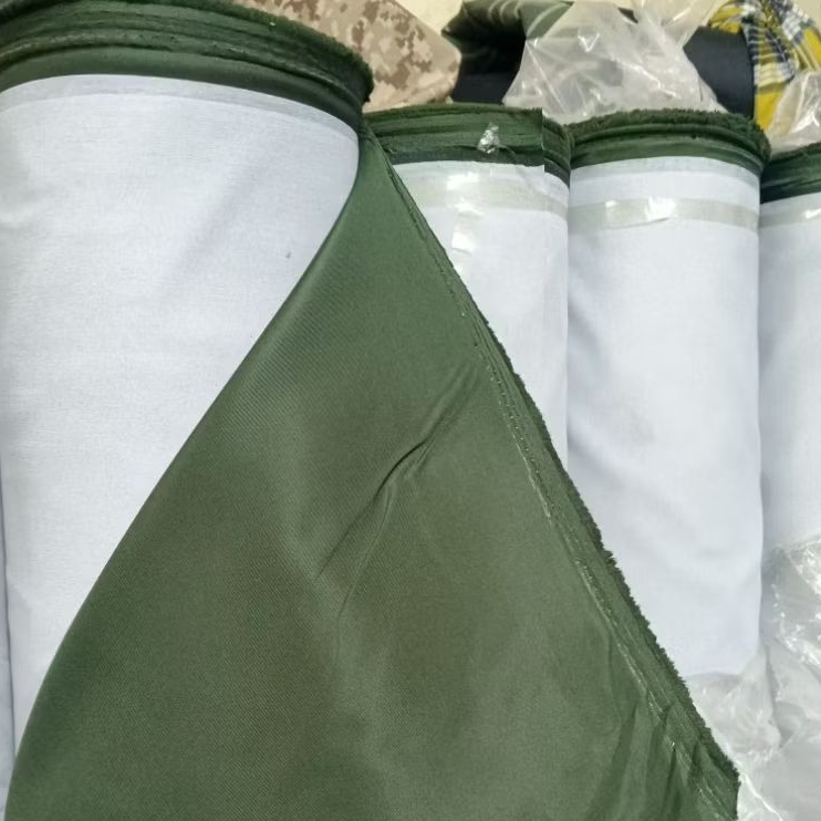 TASLAN MILKY hijau Armi waterproof arahan jaket tas tenda