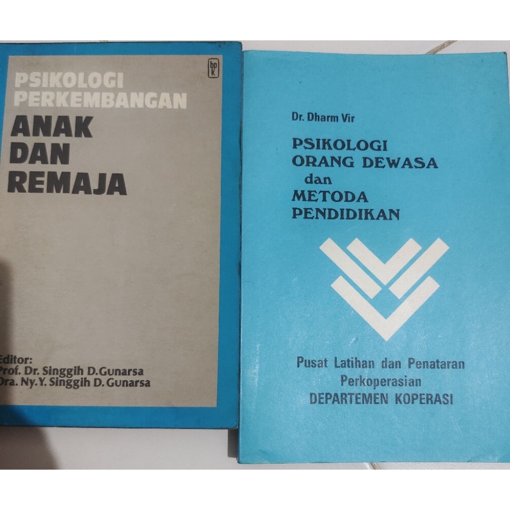 BUKU PSIKOLOGI ANAK & DEWASA BEKAS ORIGINAL