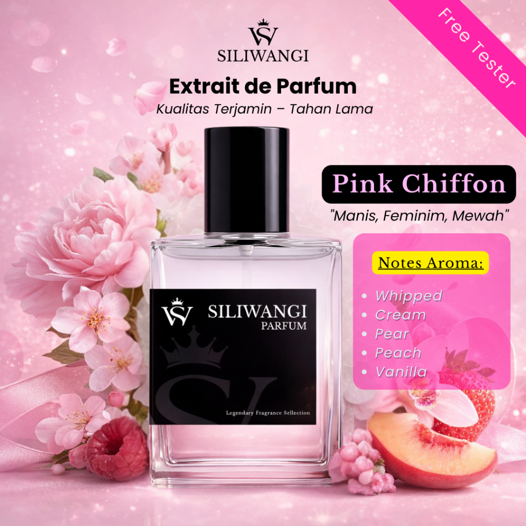 Parfum Wanita Aroma Manis Feminim Wangi Tahan Lama Inspired Pink Chiffon By Siliwangi Parfum