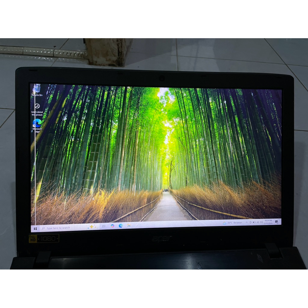 lcd 15.6 inch 30 pin FHD minus cek gambar