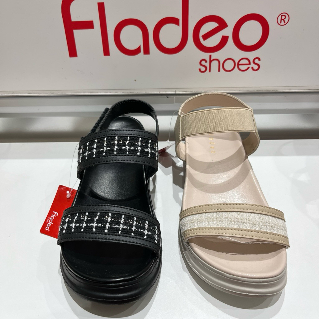 PROMO SANDAL CEWEK TALI BELAKANG BRAND FLADEO (36-40)