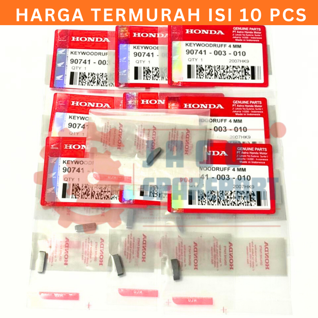 (Paket isi 10pcs) Spi Spie Magnit Magnet Grand Supra Beat Vario Karisma GL (KEYWOODRFUFF 4MM 90741-0