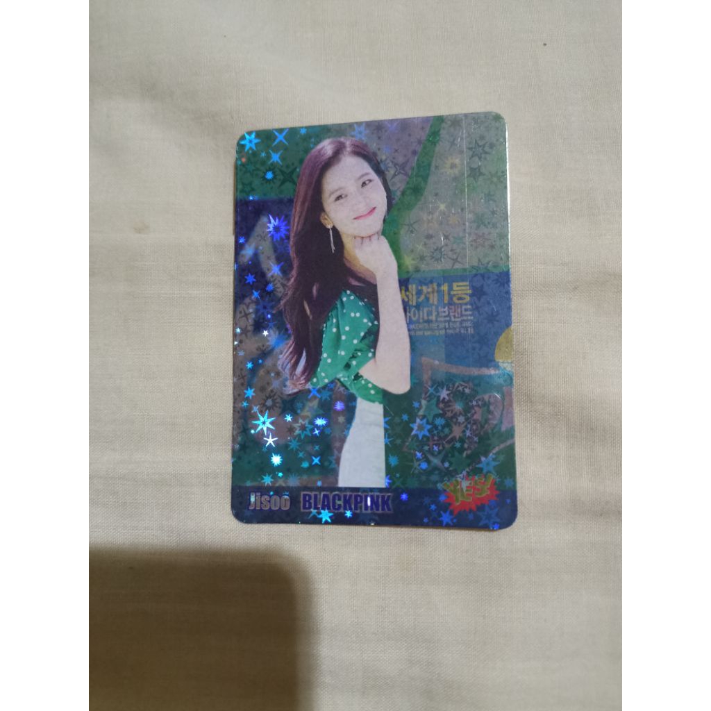 photocard Blackpink Jisoo Blackpink Pepsi