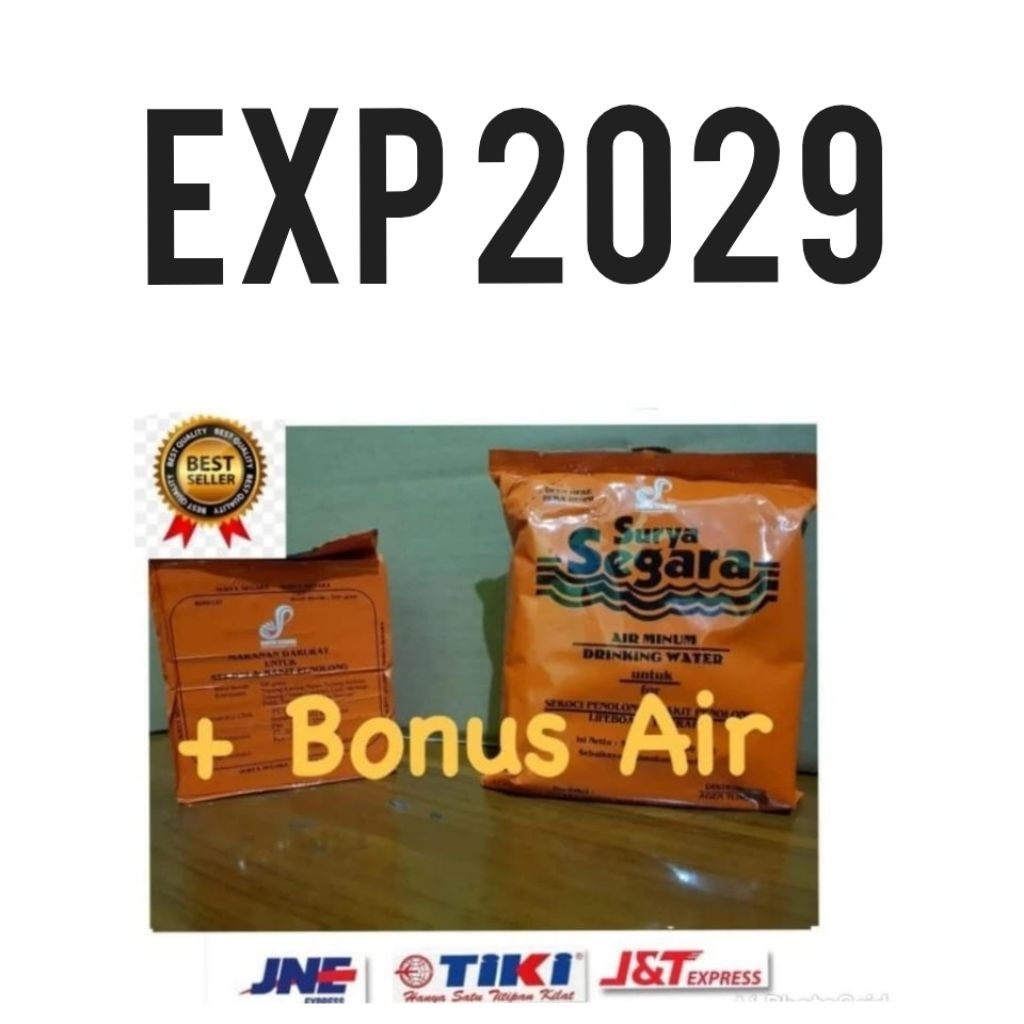 Survival Food and emergency water / MRE / Ransum / Sar TNI